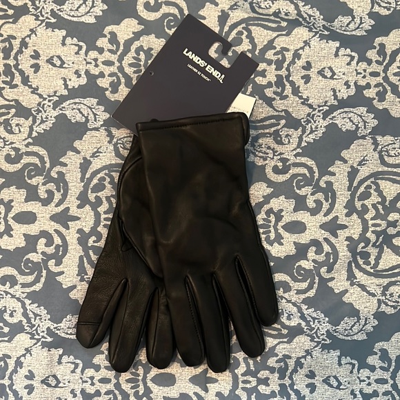 Lands' End Accessories Nwtmens Leather Gloves Poshmark